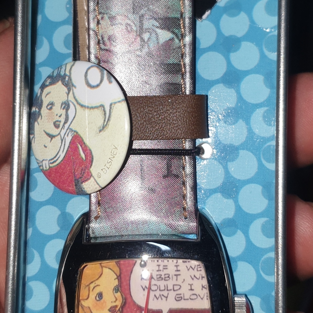 Disney alice in wonderland vintage watch